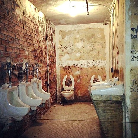 CBGB toilet museum