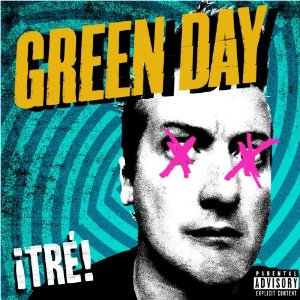 Albumcover Punkrock Band Green Day Tre