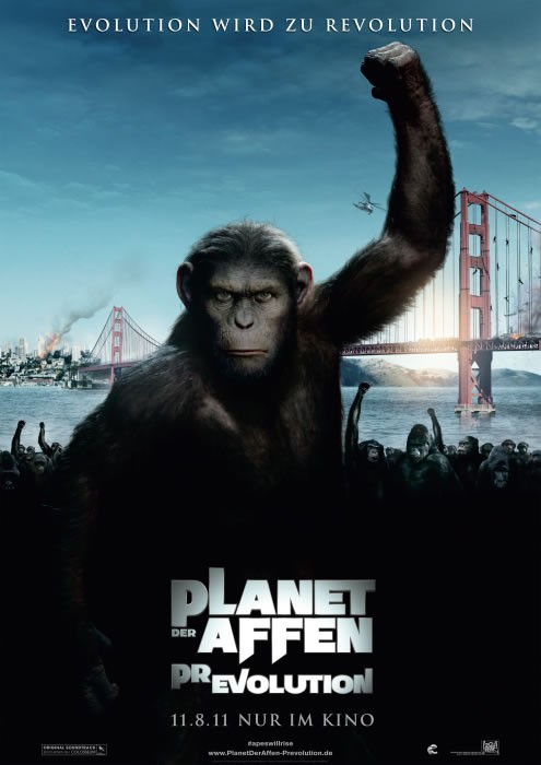 Planet der Affen Prevolution Rise of the Planet of the Apes Poster