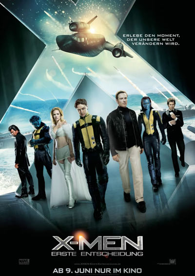 X Men Erste Entscheidung X Men First Class Poster