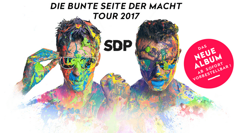 SDP-Bunte-seite-der-macht-tour-2017 SDP Am..erscheintdasneueAlbum”DiebunteSeitederMacht”