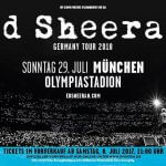 Ed Sheeran Sommer 2018 auf Open Air-Tour durch Deutschland