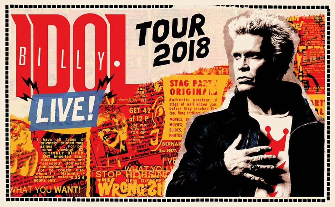Billy Idol Ticket Konzerte 2018