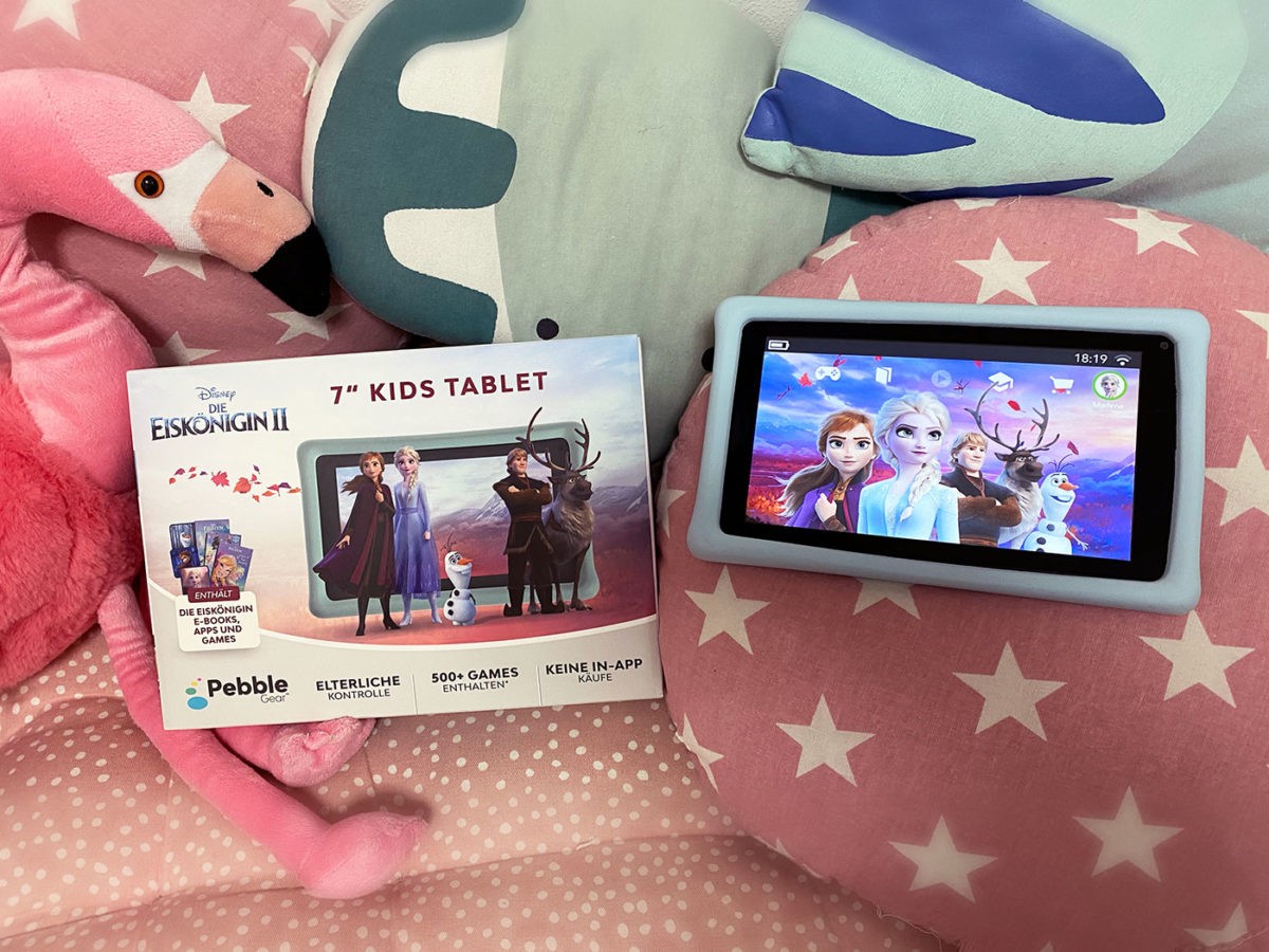 Pebble Gear Kids mit Disney Eiskönigin - Das neue Tablet im Test