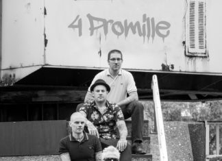 4 Promille - Bandfoto 2016 - 2 (sw) by Tobias Witte Fotografie