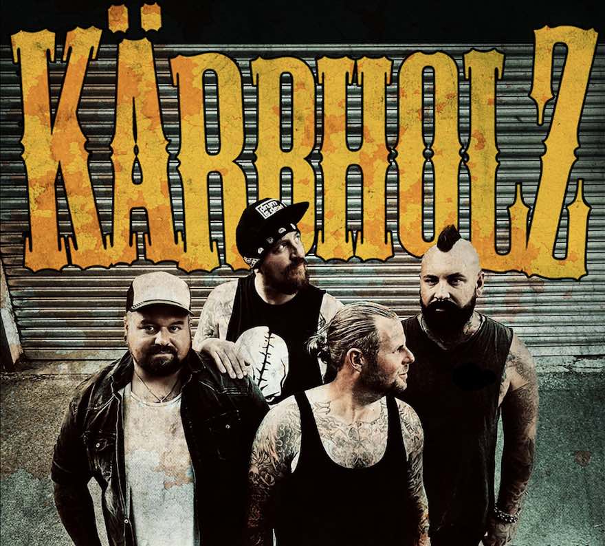 Kärbholz Bandfoto zum Album KAPITEL 11: "BARRIKADEN"