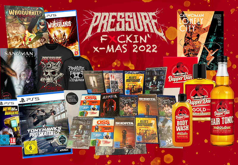 Pressure Magazine X-Mas Gewinnspiel 2022