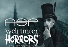 ASP - HORRORS WELTUNTER TOUR 2023: Unvergessliche Live-Show mit NACHTBLUT als Special Guest!