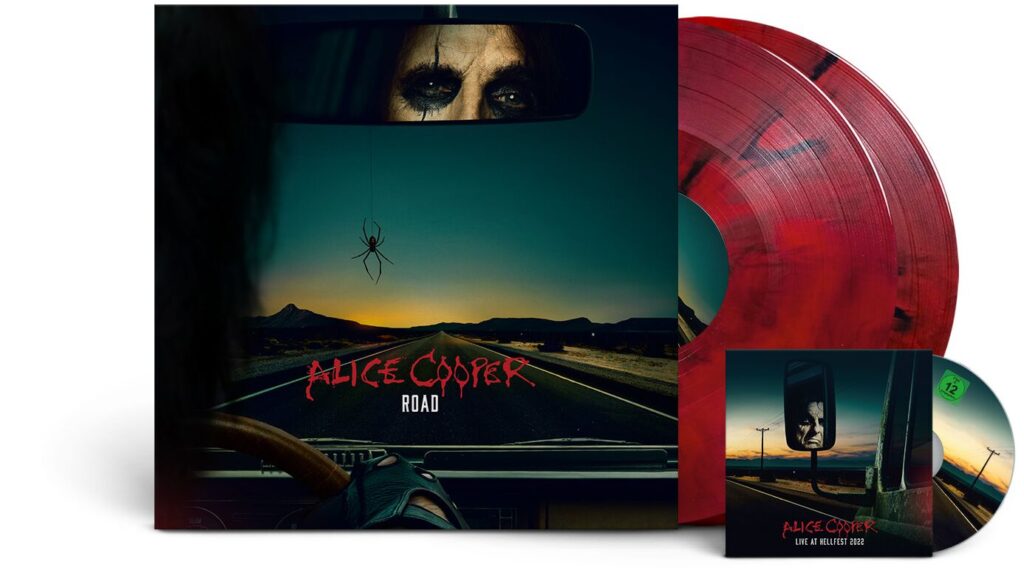 Alice Cooper - Road von Alice Cooper - 2-LP & DVD (Coloured)