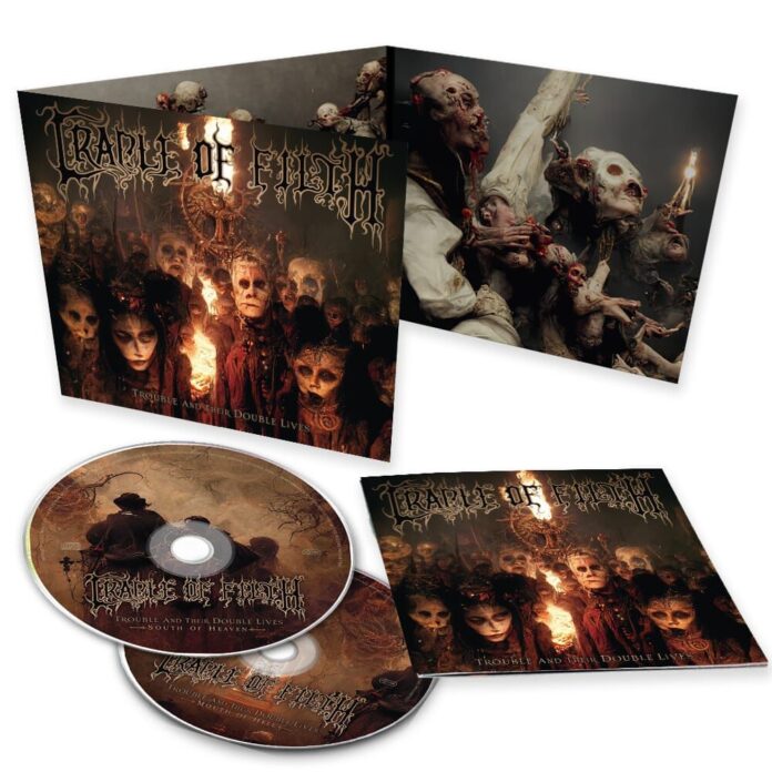 Cradle Of Filth - Trouble and their double lives von Cradle Of Filth - 2-CD (Digipak) Bildquelle: EMP.de / Cradle Of Filth