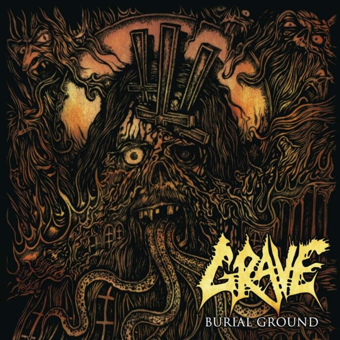 Grave - Burial ground von Grave - CD (Digipak