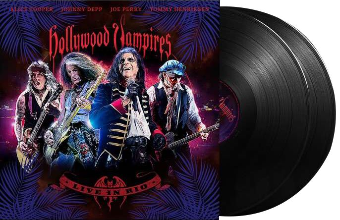 Hollywood Vampires - Live in Rio von Hollywood Vampires - 2-LP (Standard) Bildquelle: EMP.de / Hollywood Vampires
