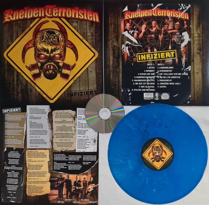 Kneipenterroristen - Infiziert von Kneipenterroristen - LP & CD (Coloured