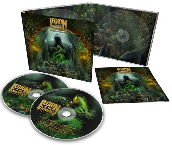 Legion Of The Damned - The poison chalice von Legion Of The Damned - 2-CD (Digipak