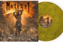 Majesty - Back to attack von Majesty - LP (Coloured