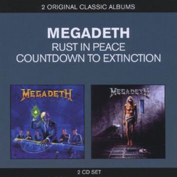 Megadeth - 2in1 (Rust in Peace/Countdown To Extinction) von Megadeth - 2-CD (Jewelcase) Bildquelle: EMP.de / Megadeth