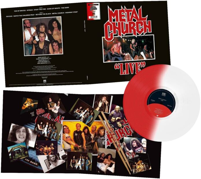 Metal Church - Live von Metal Church - LP (Coloured