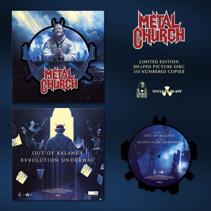 Metal Church - Out of balance von Metal Church - LP (Limited Edition