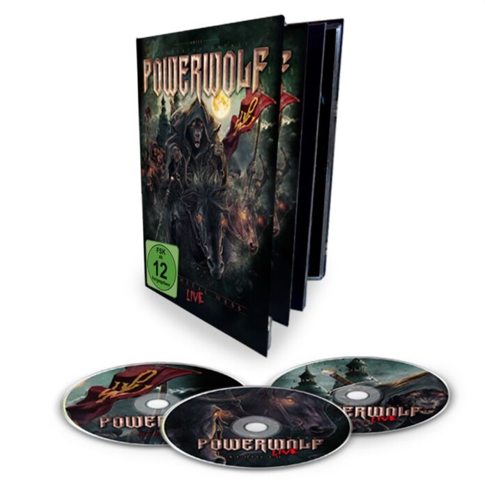 Powerwolf - The Metal mass live von Powerwolf - 2-DVD & CD (Mediabook) Bildquelle: EMP.de / Powerwolf Powerwolf - The Metal mass live von Powerwolf - 2-DVD & CD (Mediabook) Bildquelle: EMP.de / Powerwolf