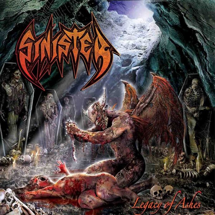 Sinister - Legacy of ashes von Sinister - LP (Coloured