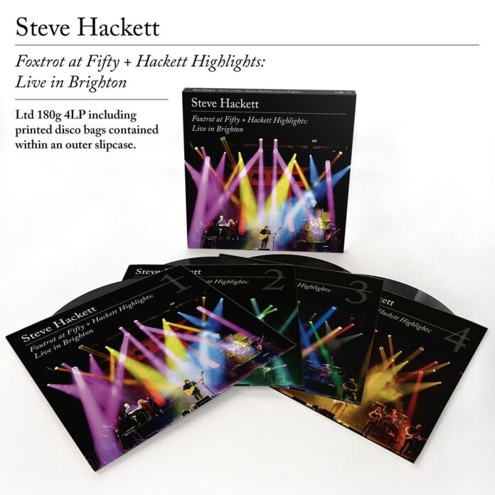 Steve Hackett - Foxtrot at Fifty + Hackett Highlights: Live in Brighton von Steve Hackett - 4-LP (Limited Edition