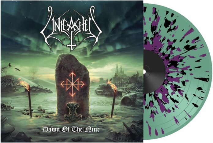 Unleashed - Dawn of the nine von Unleashed - LP (Coloured