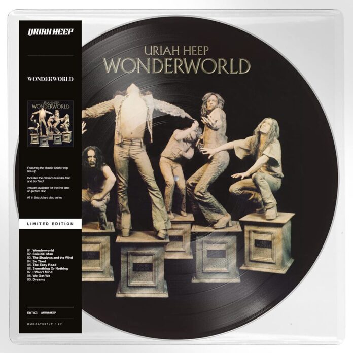 Uriah Heep - Wonderworld von Uriah Heep - LP (Limited Edition