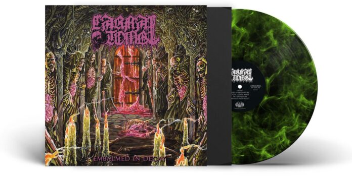 Carnal Tomb - Embalmed in decay von Carnal Tomb - LP (Coloured