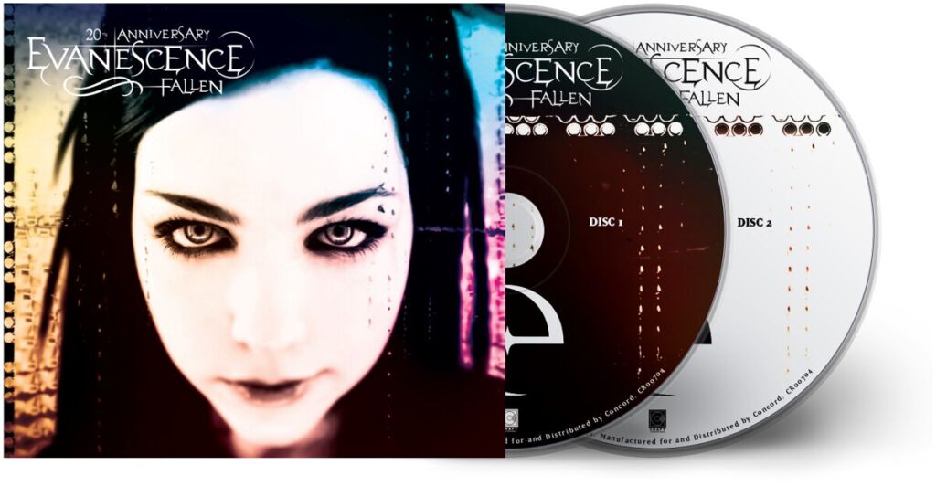 Fallen Album Fallen von Evanescence - 2-CD (Deluxe Edition, Digipak, Remastered, Re ...