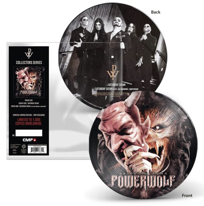 Powerwolf - Saturday Satan von Powerwolf - "7"-SINGLE" (Limited Edition