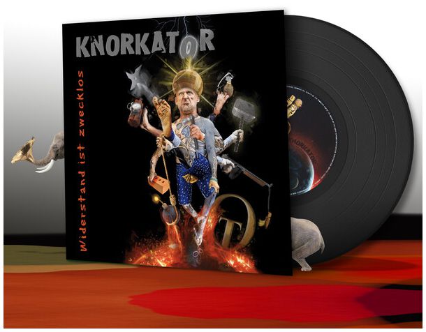 Knorkator - Widerstand ist zwecklos von Knorkator - LP (Re-Release