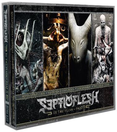 Septicflesh - In the flesh - Part II von Septicflesh - 4-CD (Box) Bildquelle: EMP.de / Septicflesh