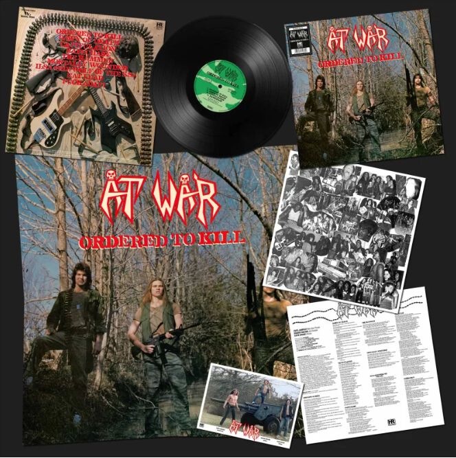 At War - Ordered to kill von At War - LP (Limited Edition
