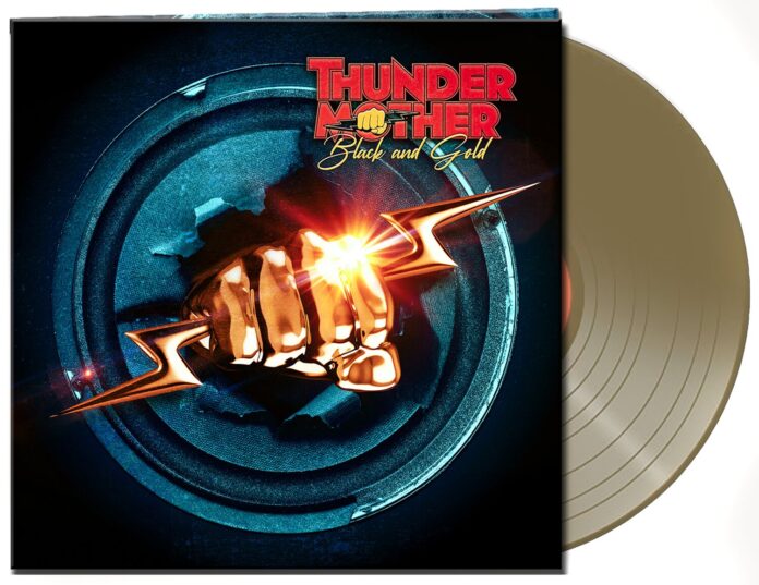 Thundermother - Black and gold von Thundermother - LP (Coloured