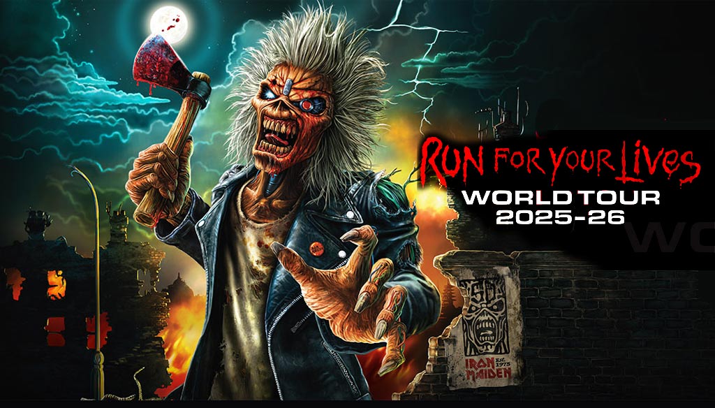 Iron Maiden Tour 2025: Alle Termine, Tickets, Preise, Infos