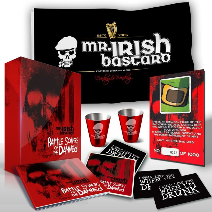 Mr. Irish Bastard - Battle songs of the dammed von Mr. Irish Bastard - CD (Boxset