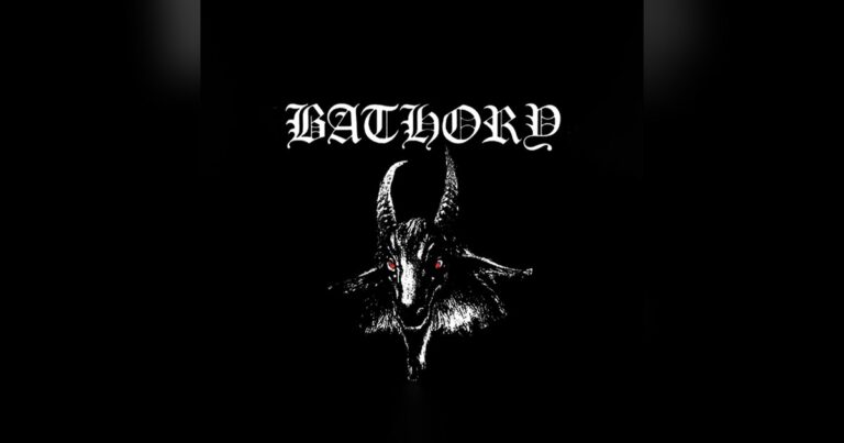 Das Cover des ersten Bathory-Albums mit dem Ziegenbock