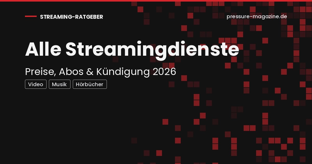 Streaming Services Prices 2026: Compare All Plans & Costs in Germany
