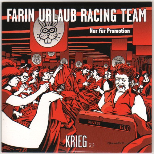 Farin Urlaub Racing Team - Krieg - Album CD Cover