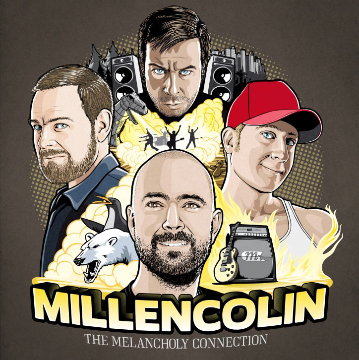 Millencolin The Melancholy Connection Album Cover Artwork