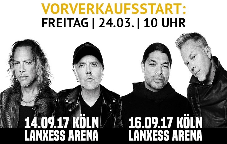 Metallica Konzert Live Koeln Deutschland
