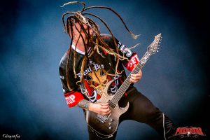 Five Finger Death Punch auf dem MATAPALOZ Festival 2017 Konzertfotos Foto: Tilo Klein