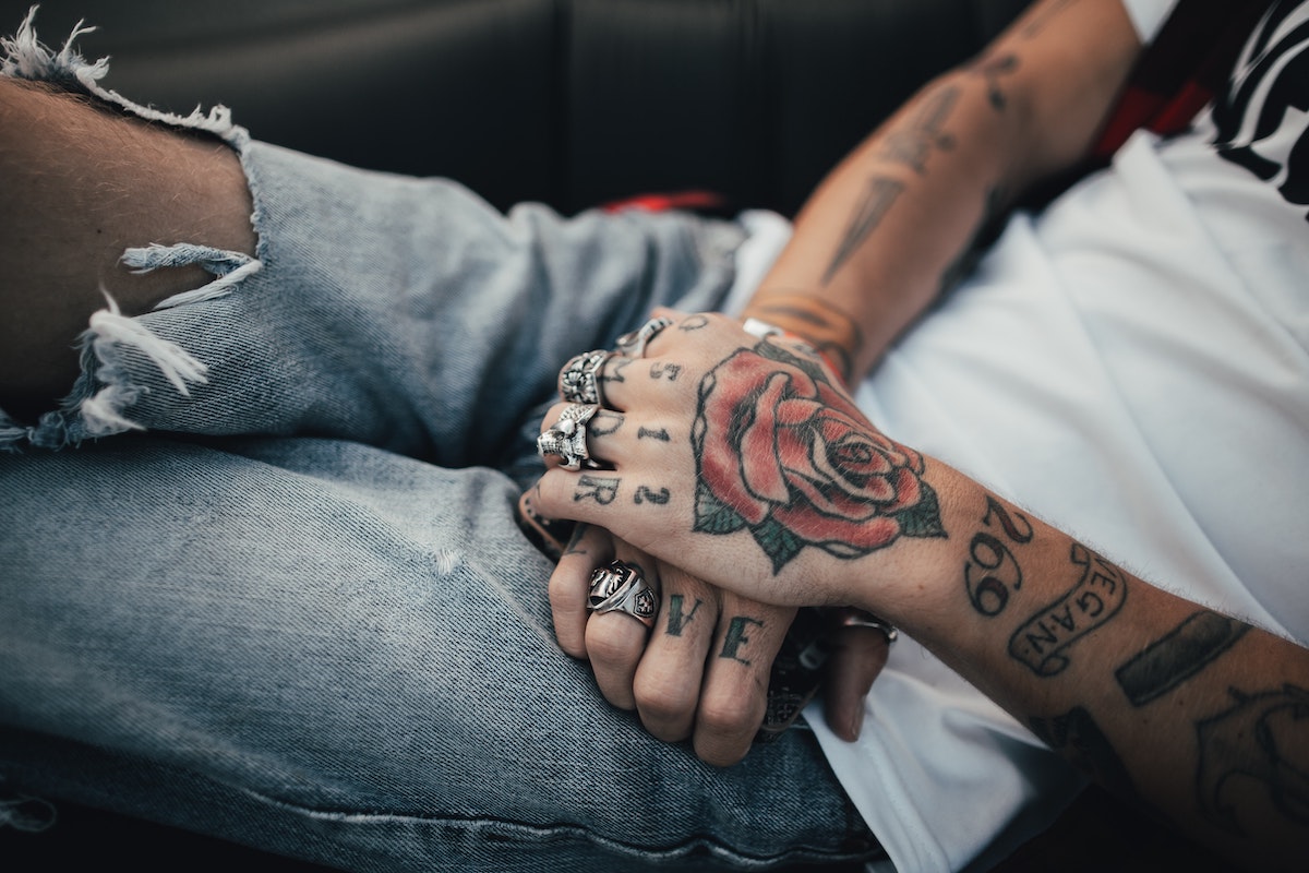 Wade tattoo motive männer ▷ Armband