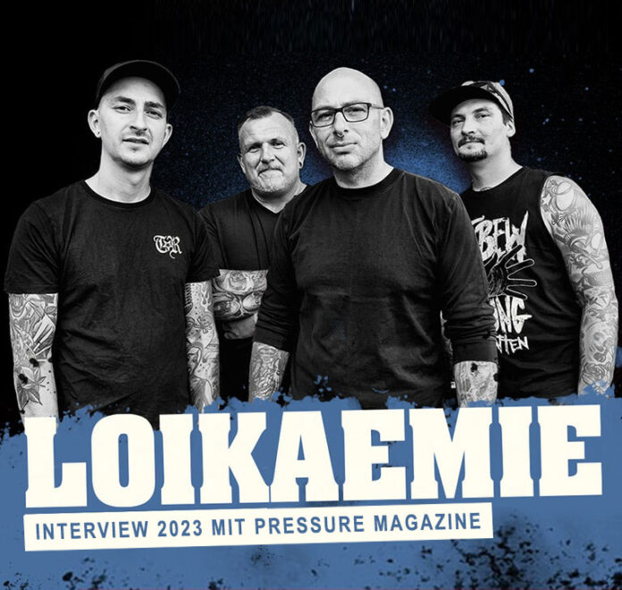 Loikaemie Interview mit Pressure Magazine - März 2023