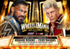 WrestleMania 39 - Roman Reigns vs. Cody Rhodes Credit: WWE.com