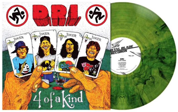D.R.I. - Four of a kind von D.R.I. - LP (Coloured