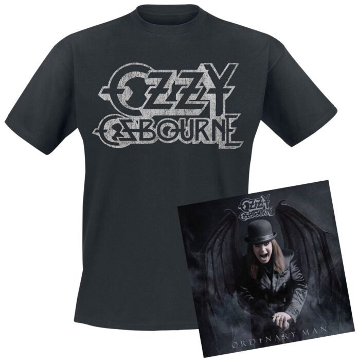 Ozzy Osbourne - Ordinary Man von Ozzy Osbourne - CD & T-Shirt (Deluxe Edition